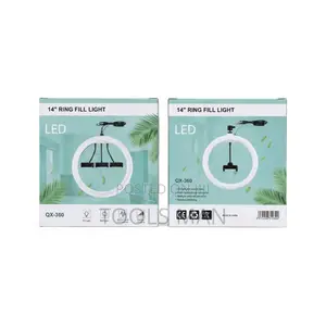 14 Inch QX-360 LED Ring Fill Light for Phone TikTok Live Stream
