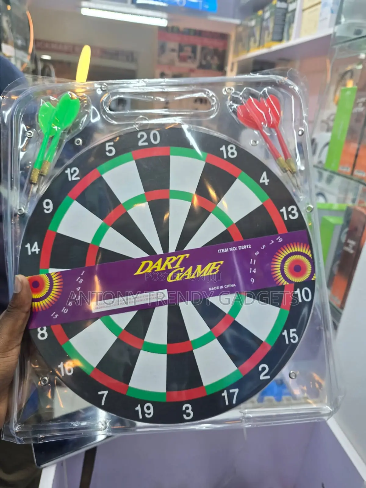 Classic Double-Sided Dart Board Set for Adults Families