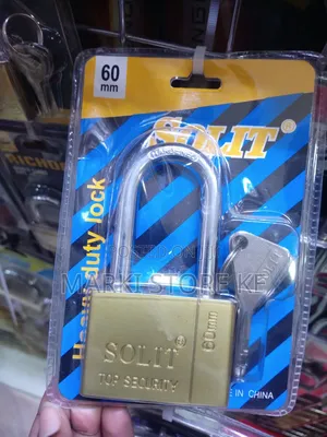 Gate Padlock With Long Shackle