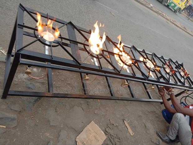 High Pressure Mild Steel Six Burner.