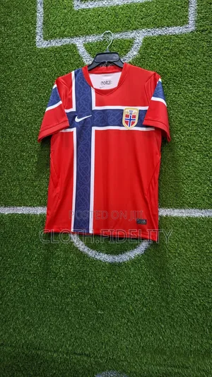 Norway Home 2026 World Cup Jersey.