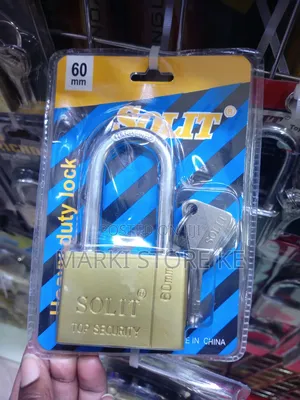 Gate Padlock With Long Shackle
