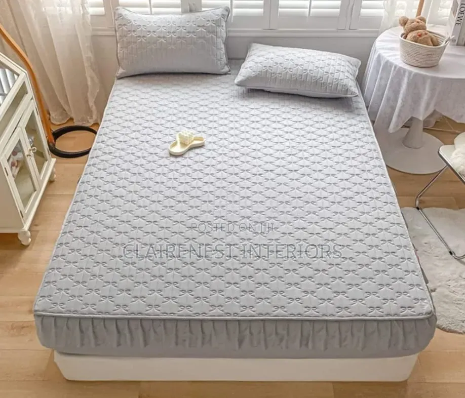 Light and Dark Grey Bed Armor Activated Waterproof Mattress Protectors