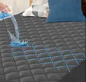 Light and Dark Grey Bed Armor Activated Waterproof Mattress Protectors