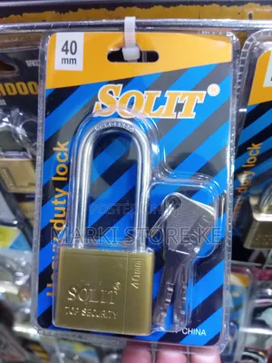 Solit 40mm Gate Padlock/Long Shackle Padlock
