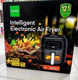 Syinix 8l Extra Large Capacity Digital Air Fryer (1 Year Warranty)