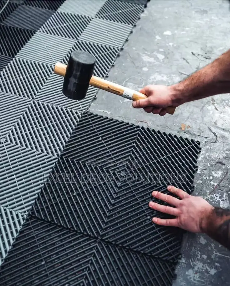 Car Wash Floor Tiles – Anti-Slip Drainage Tiles for Wet Bays