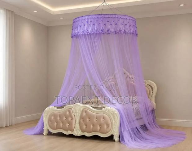 Round Queen Purple Round Net - thumbnail 2