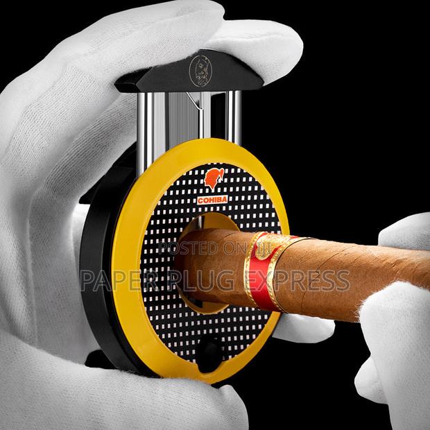 Space-Age Portable Cigars Cutter - Double-Edged Blades - thumbnail 2