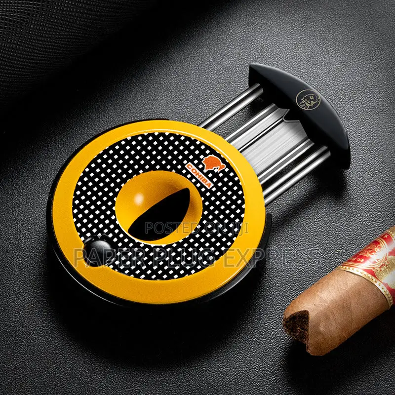 Space-Age Portable Cigars Cutter - Double-Edged Blades