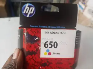 HP 650 Tri Colour Cartridge