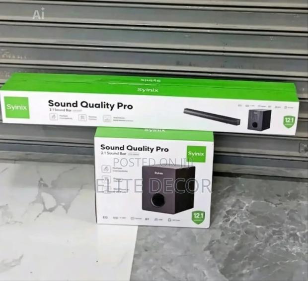 Syinix SYN-580 Soundbar – Powerful Bass Supreme Sound System