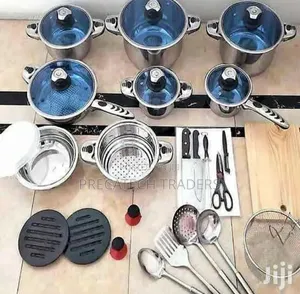 Marwa 30PCS Stainless Steel Cookware Set