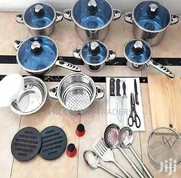 Marwa 30PCS Stainless Steel Cookware Set
