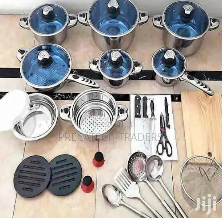 Marwa 30PCS Stainless Steel Cookware Set