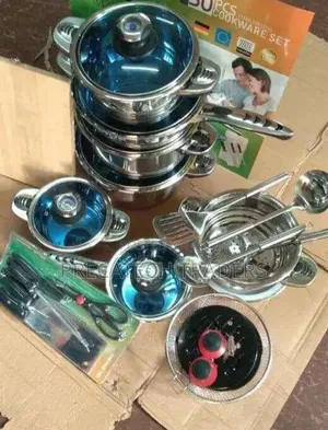 Marwa 30PCS Stainless Steel Cookware Set