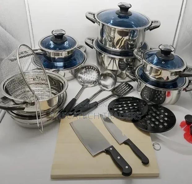 Marwa 30-Piece Premium Kitchen Cookware Set