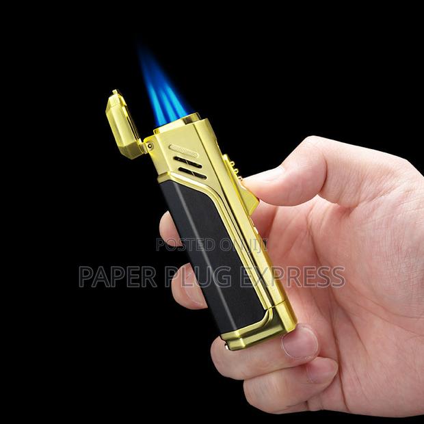 COHIBA Cigars Torch Lighter 3 Torch Quad Jet Flame - thumbnail 7