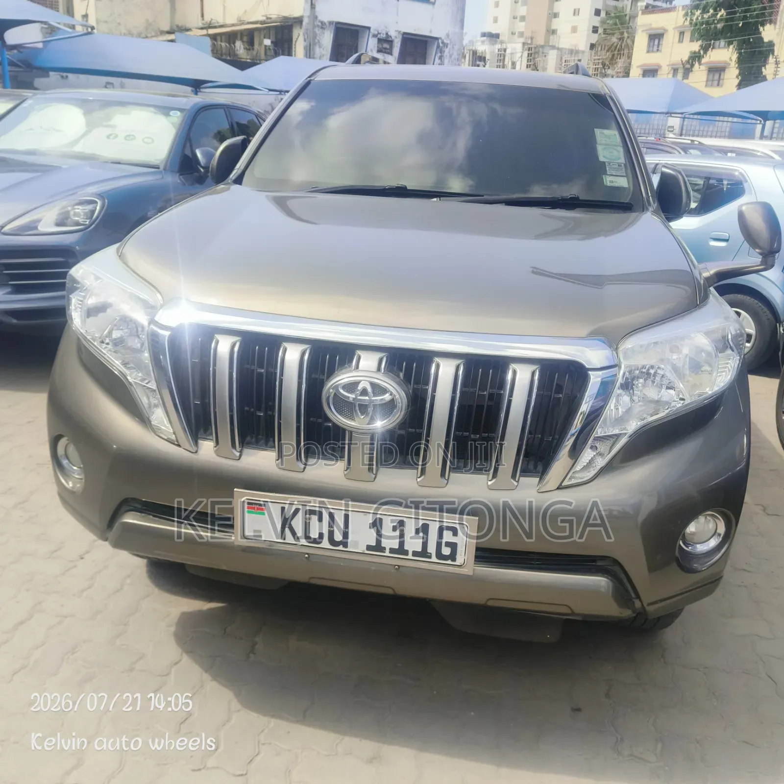 Toyota Land Cruiser 2017 Gray