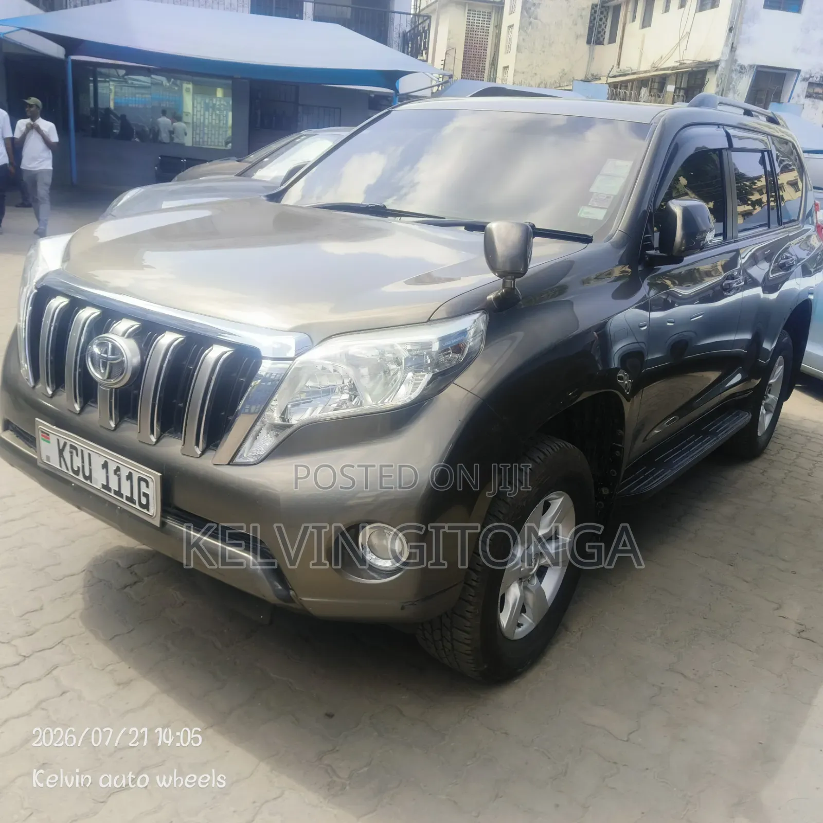 Toyota Land Cruiser 2017 Gray