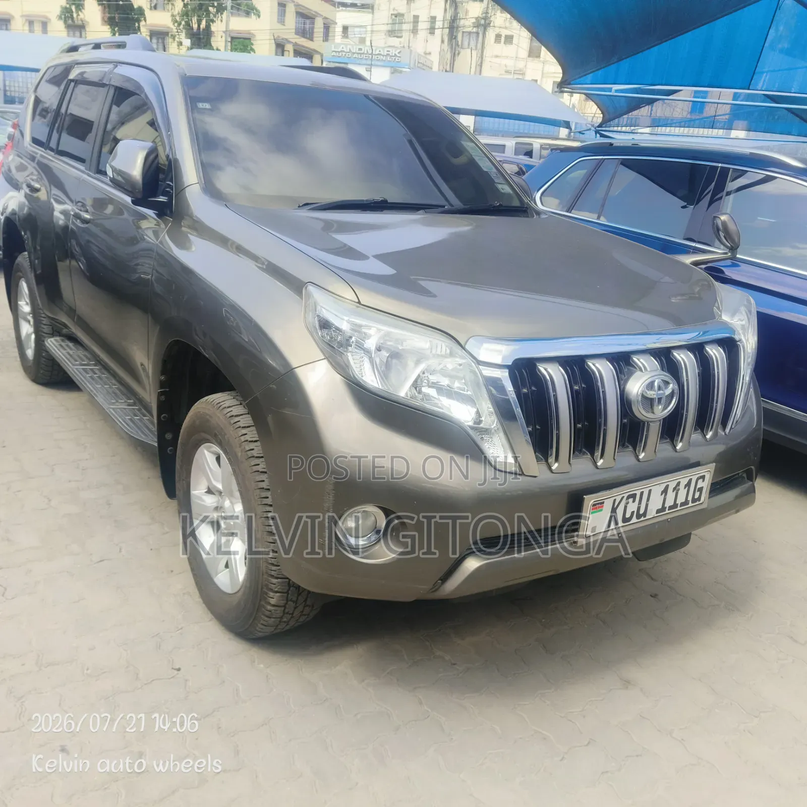 Toyota Land Cruiser 2017 Gray