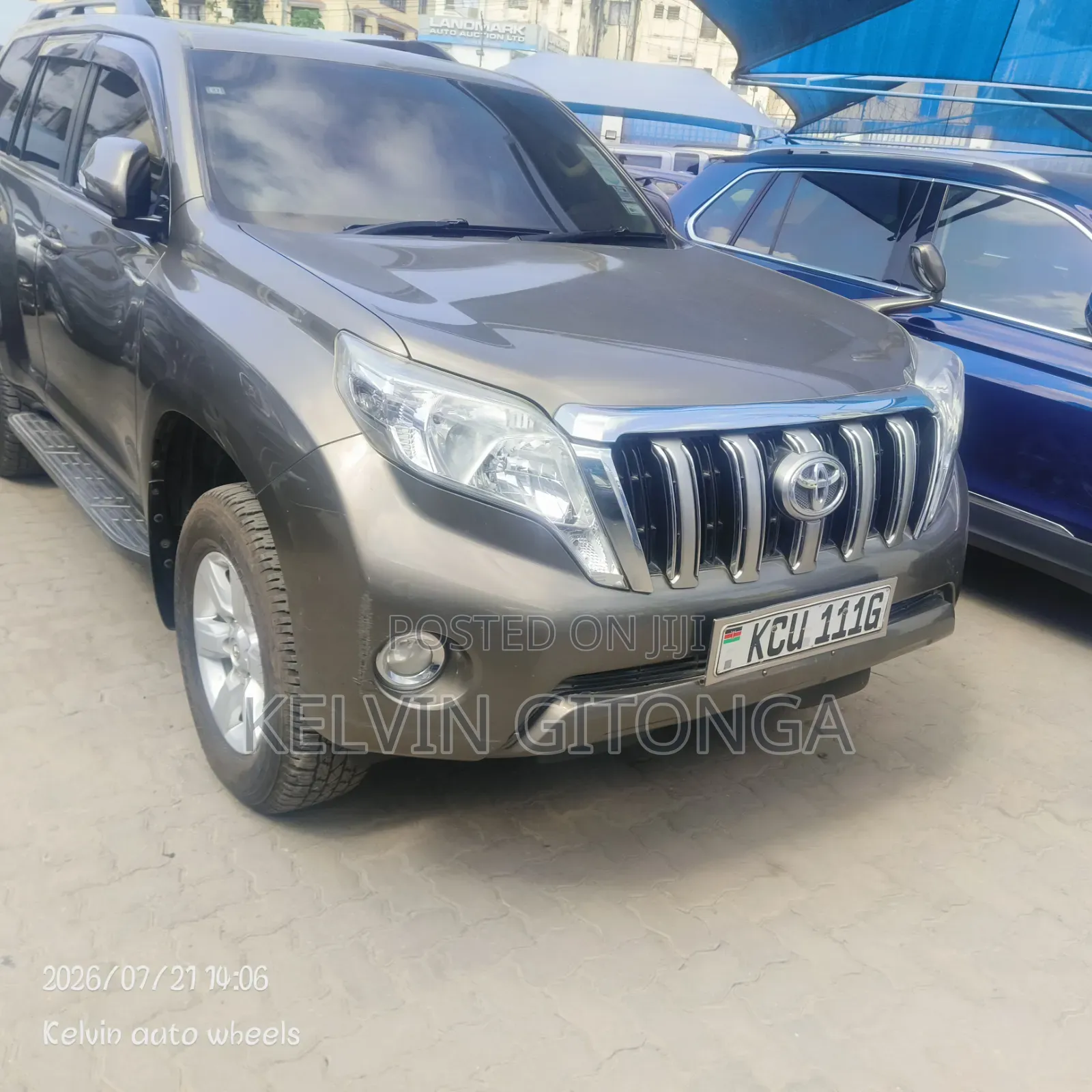 Toyota Land Cruiser 2017 Gray