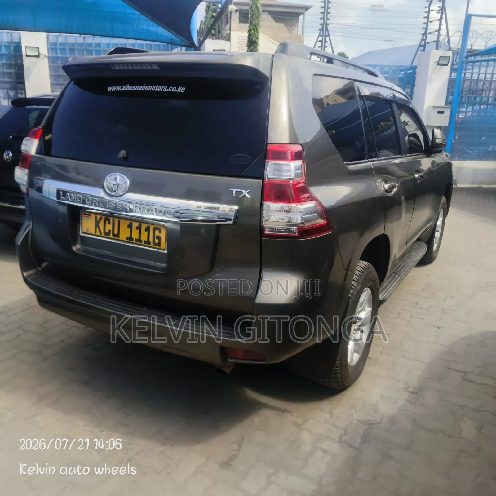 Toyota Land Cruiser 2017 Gray