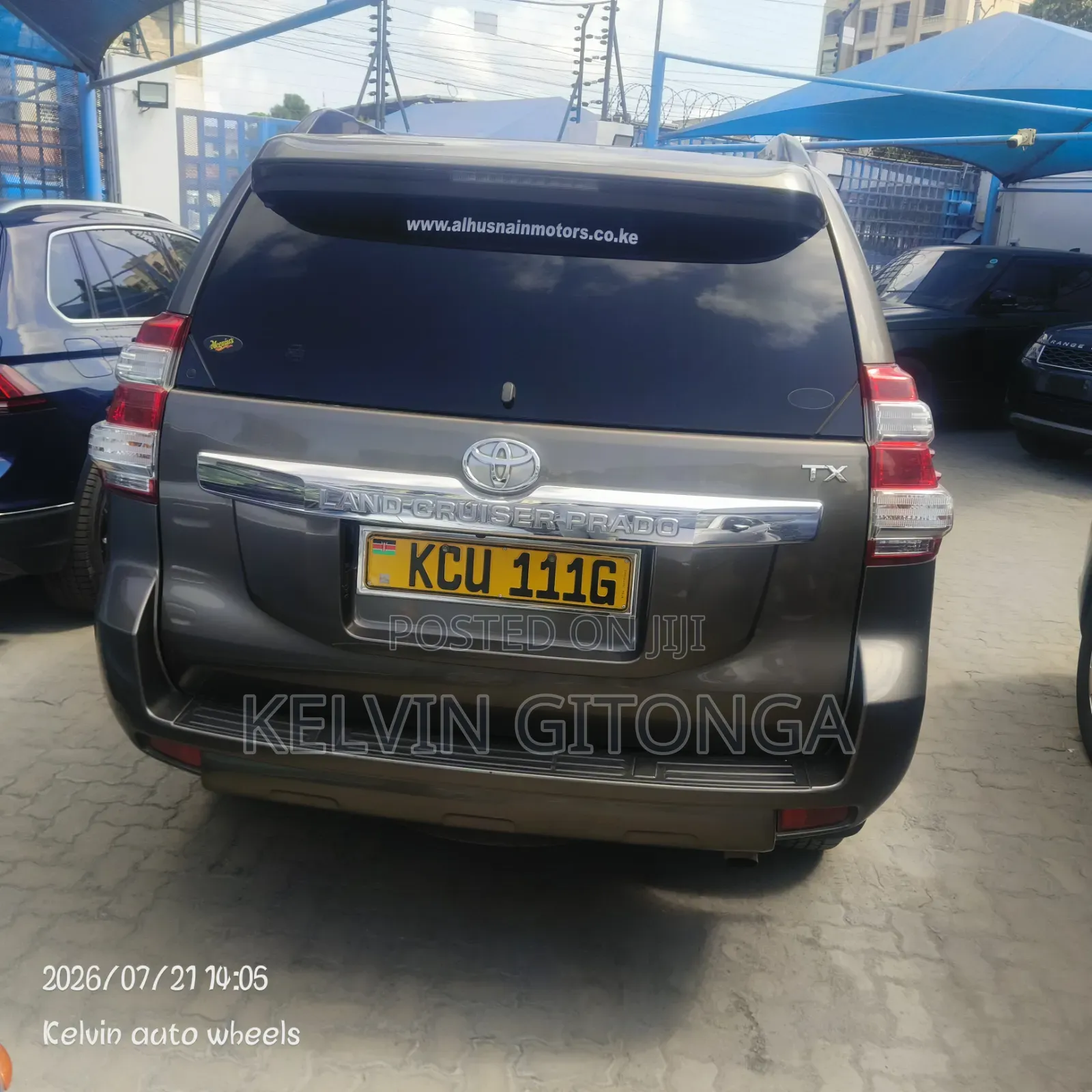 Toyota Land Cruiser 2017 Gray