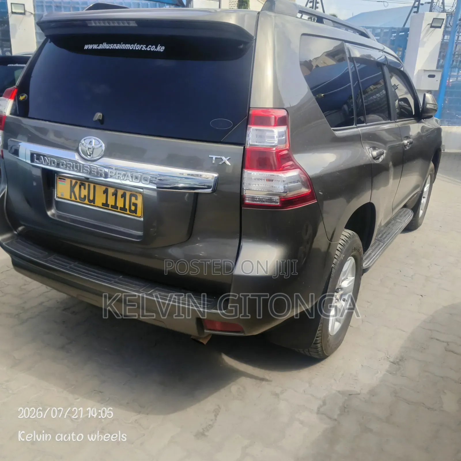 Toyota Land Cruiser 2017 Gray