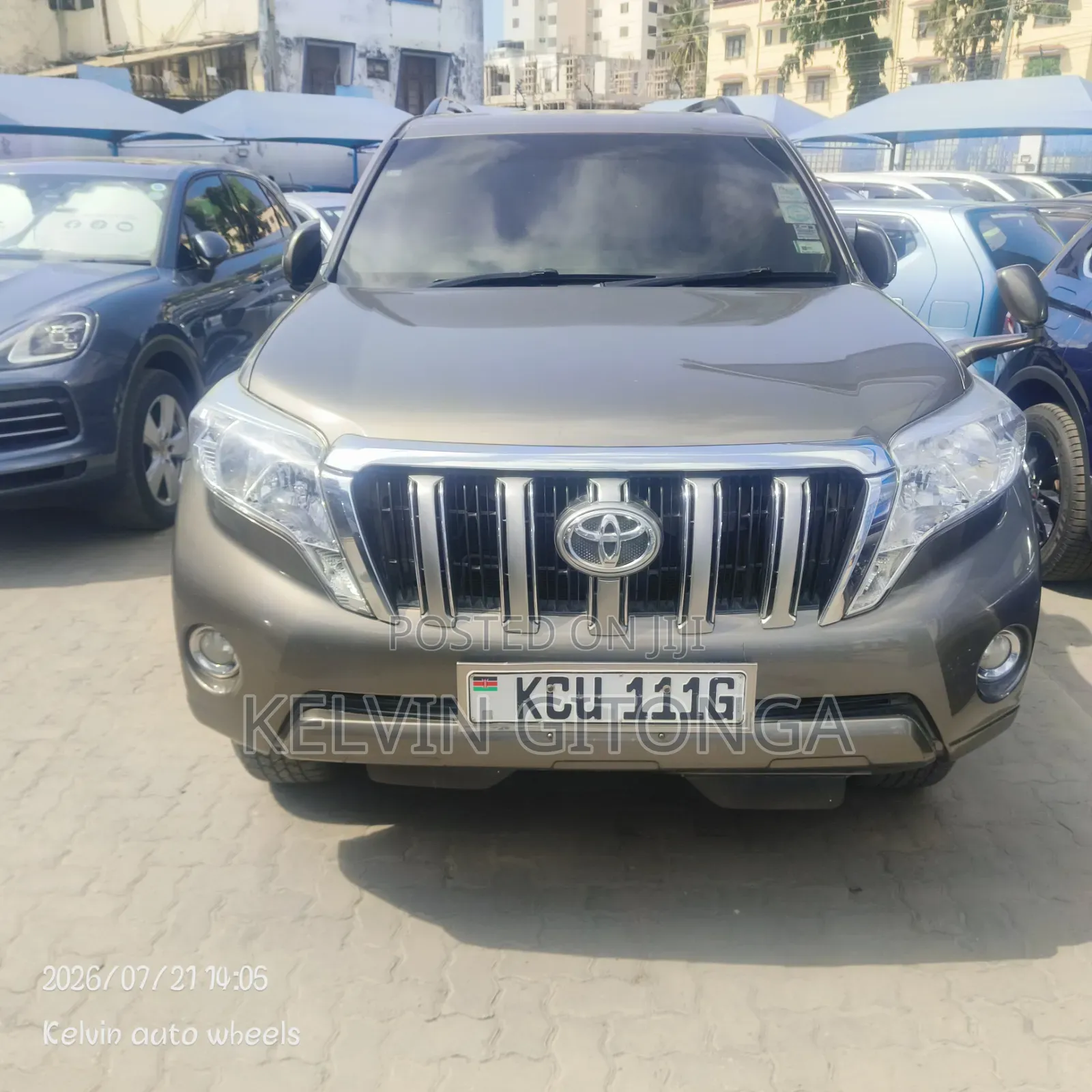 Toyota Land Cruiser 2017 Gray