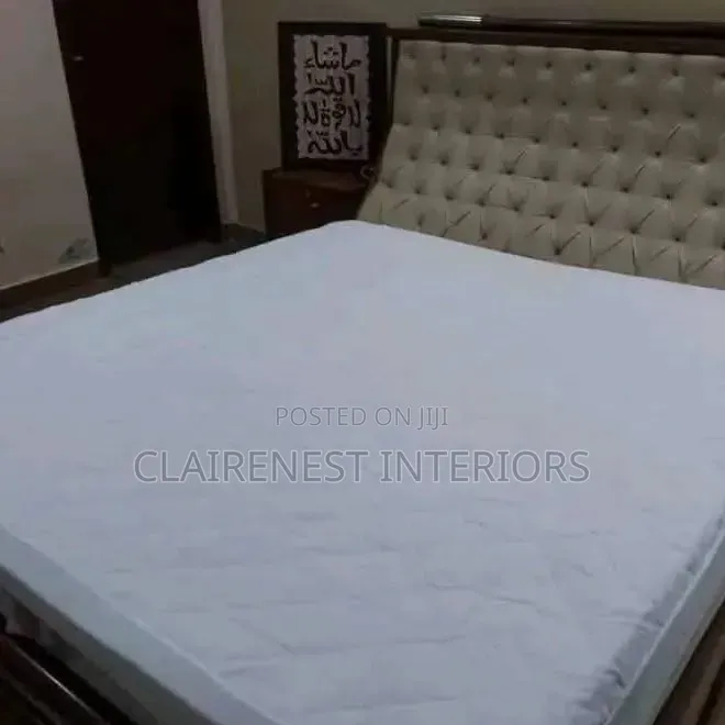 White Accident Proof, 6 by 6 Waterproof Mattress Protectors