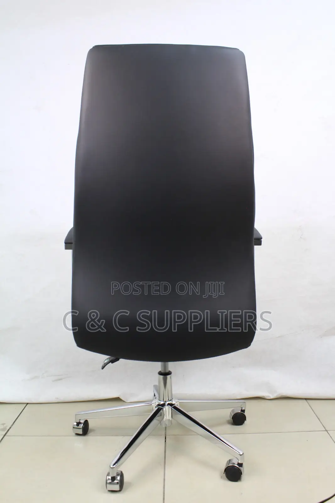 Executive Swivel Leather Staff Chair