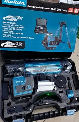 Makita Rechargeable Green Multi Line Laser