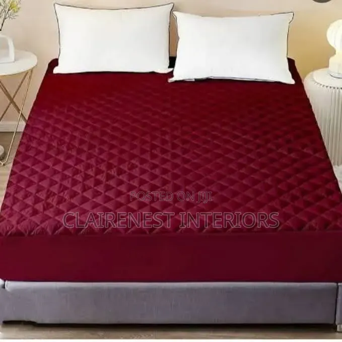 White, Beige, Maroon 3 by 6 Kids Bed Waterproof Mattress Protectors