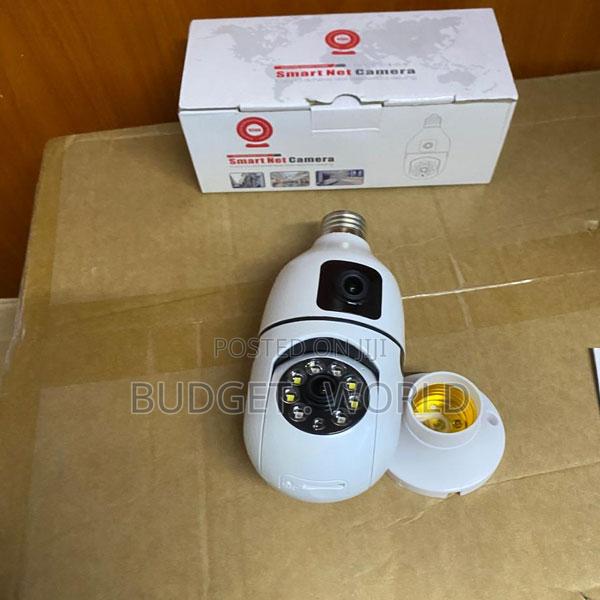 V380 Pro Dual Lens Smart Bulb Camera – WiFi PTZ With Night Vision