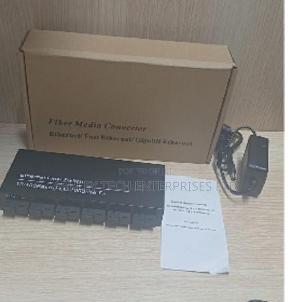 Smart 6 Port Fiber Ethernet Switch for Office CCTV - main view