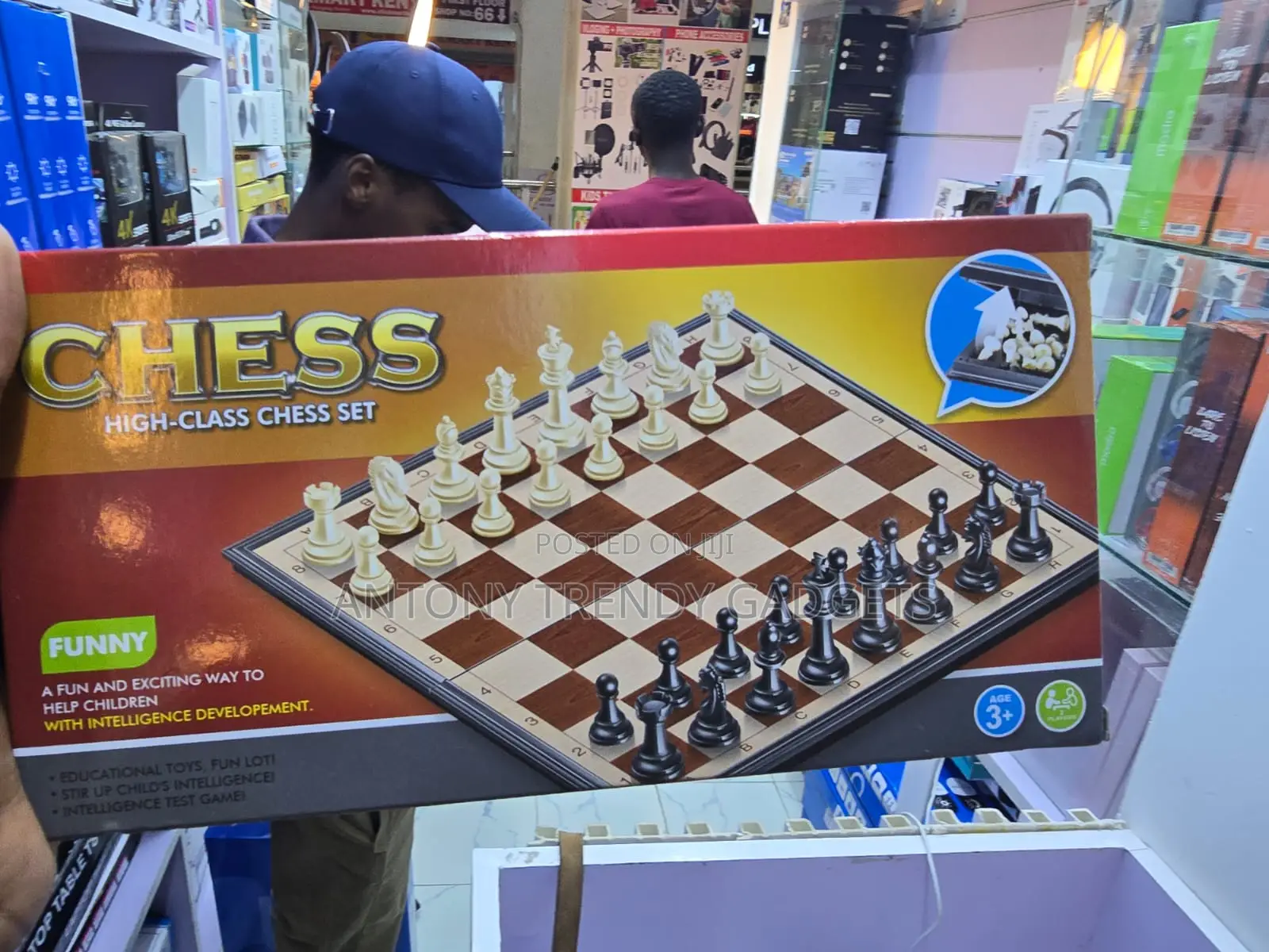 Magnetic Folding Chess Set for Kids Adults