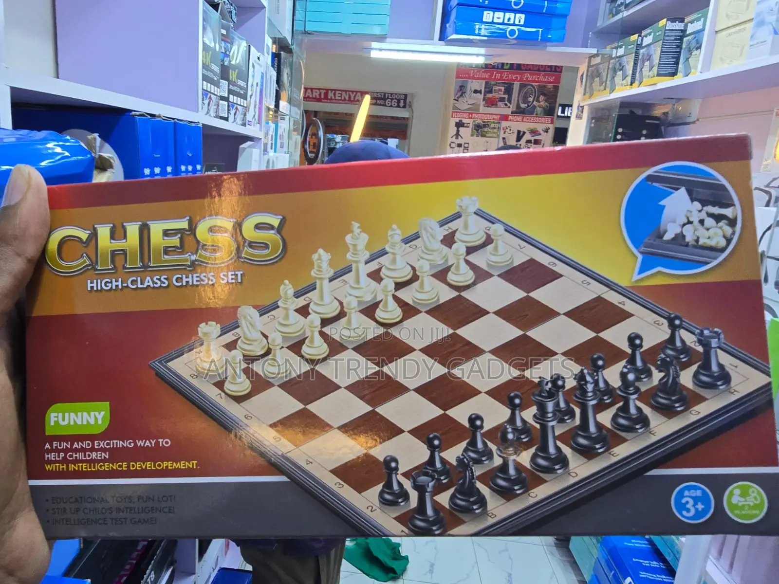 Magnetic Folding Chess Set for Kids Adults