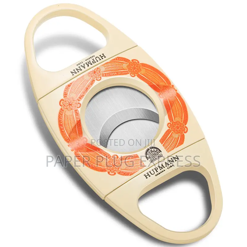 Round Double-Edged Alloy Cigars Cutter