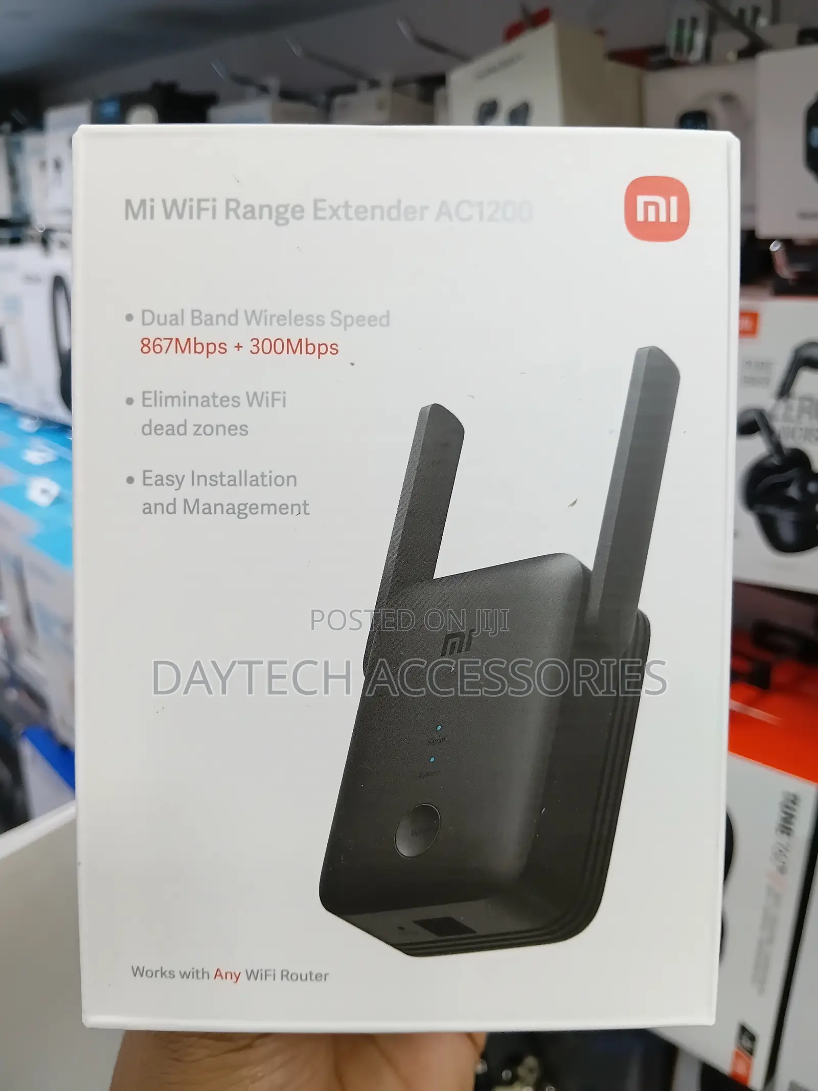 Xiaomi Mi AC1200 Dual Band WiFi Range Extender - Black