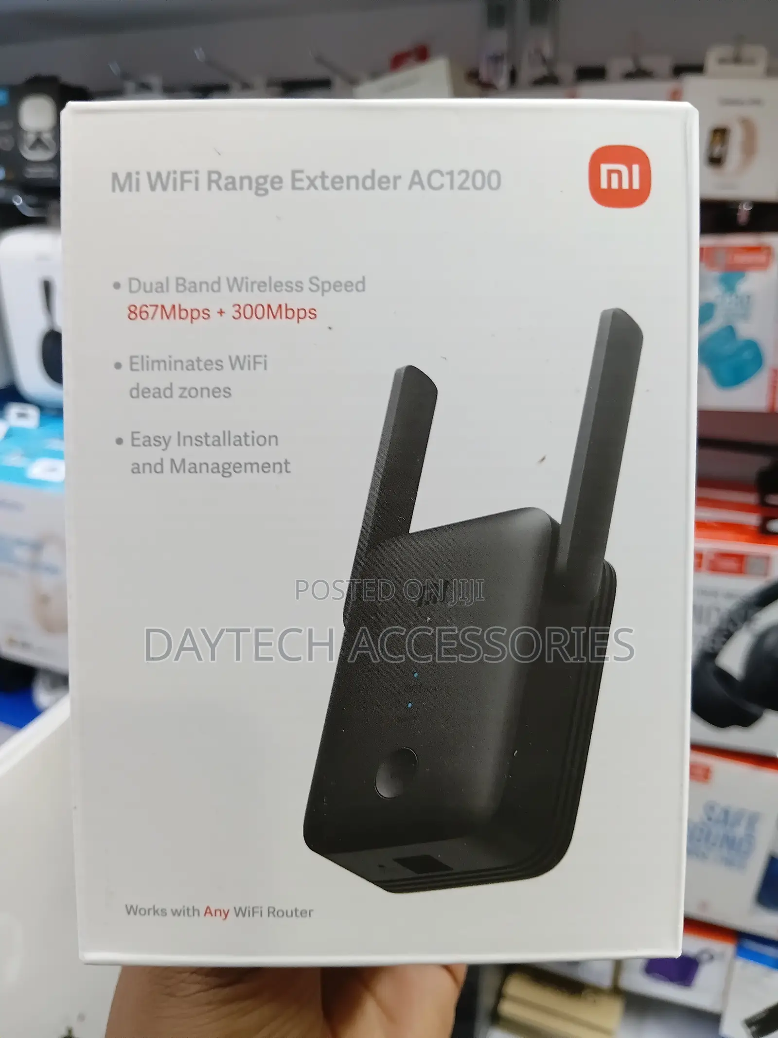 Xiaomi Mi AC1200 Dual Band WiFi Range Extender - Black