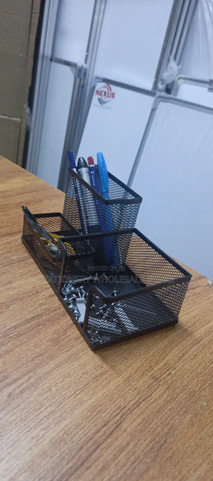 Stationary Organiser Pen Tray