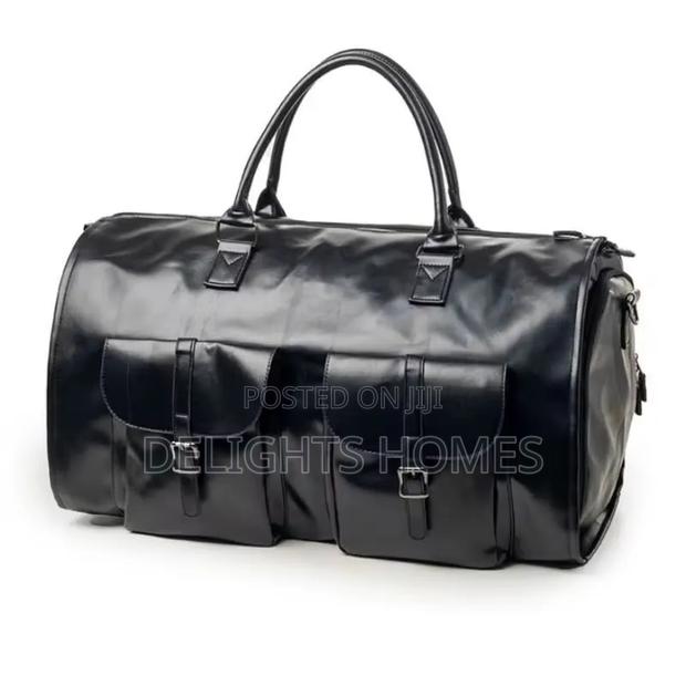 2-in-1 Convertible Garment Duffel Bag-Ge