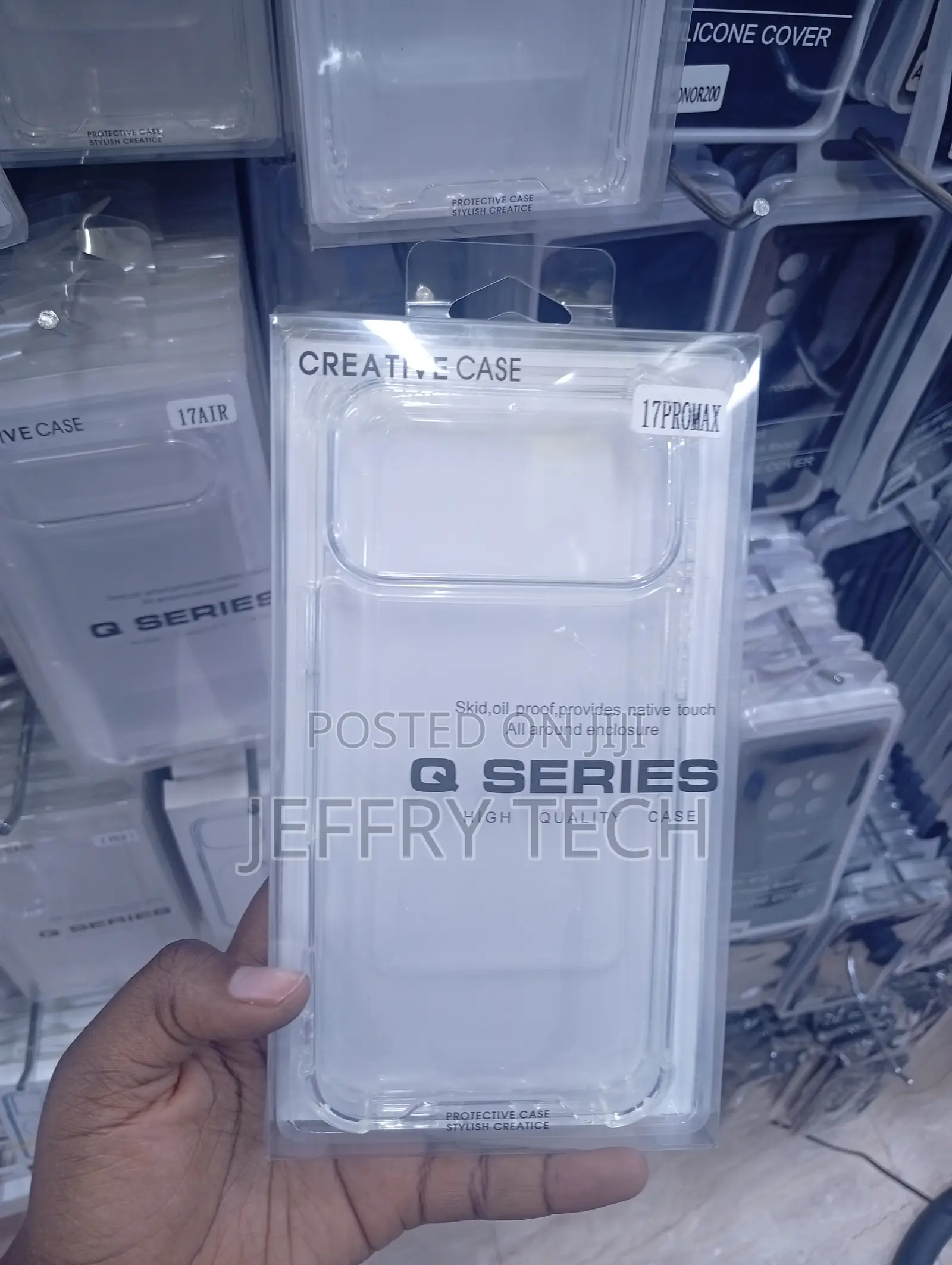 iPhone 17 Pro Max Skid-Proof, Oil-Proof Simple Case