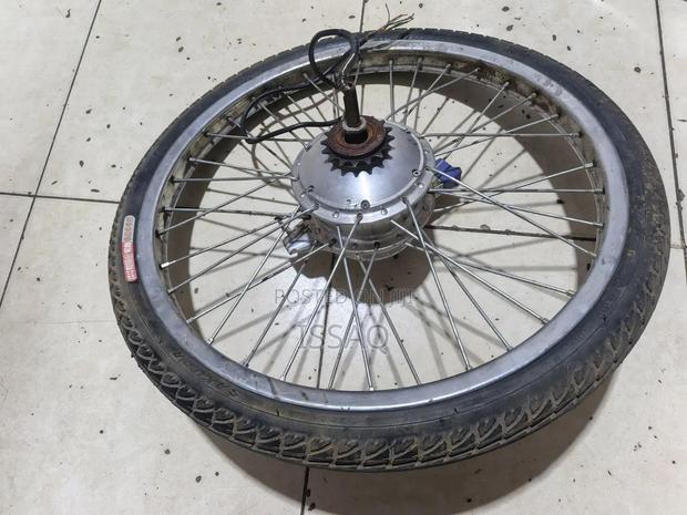E-Bike Hub Drive Wheel. Complete