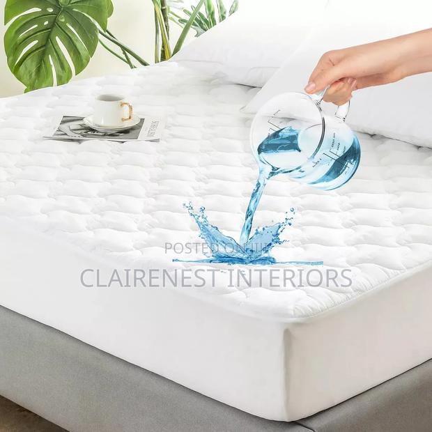 Plain White, Spill Blocked Waterproof Mattress Protectors