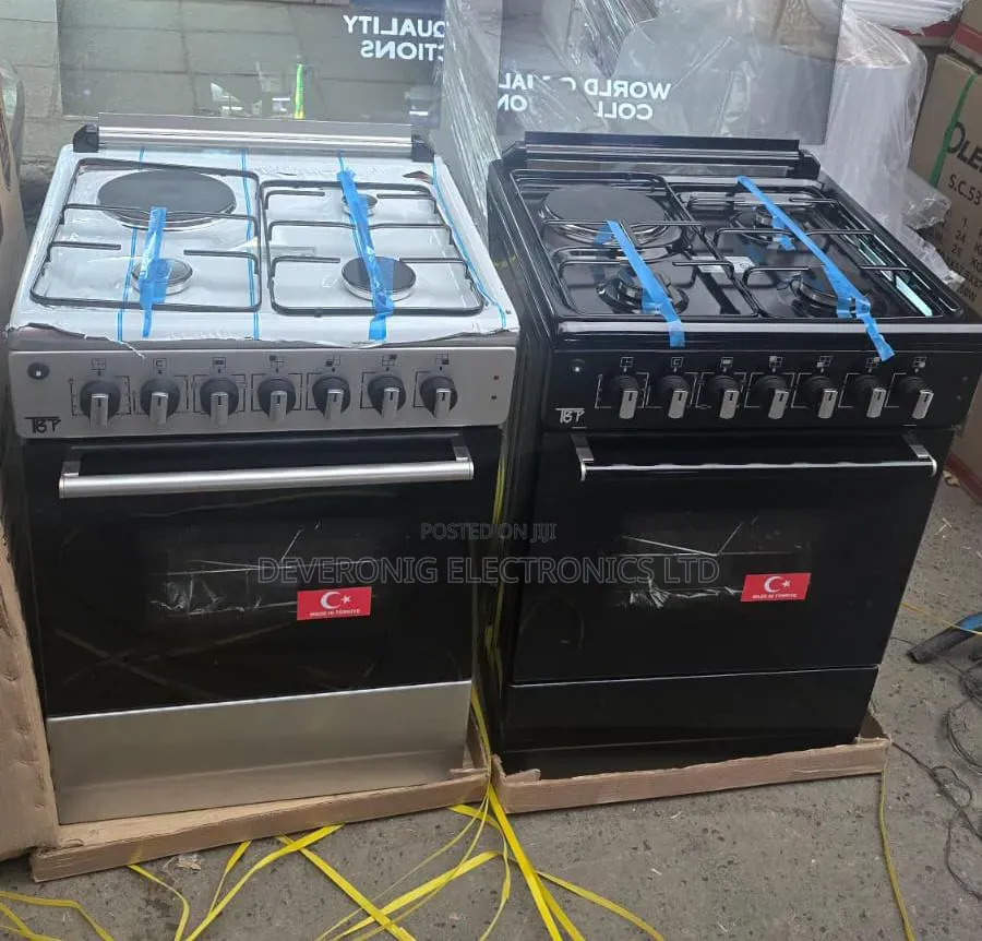 60×60 Cm 
 3 Gas + 1 Electric Turbo Fan and Cast Iron