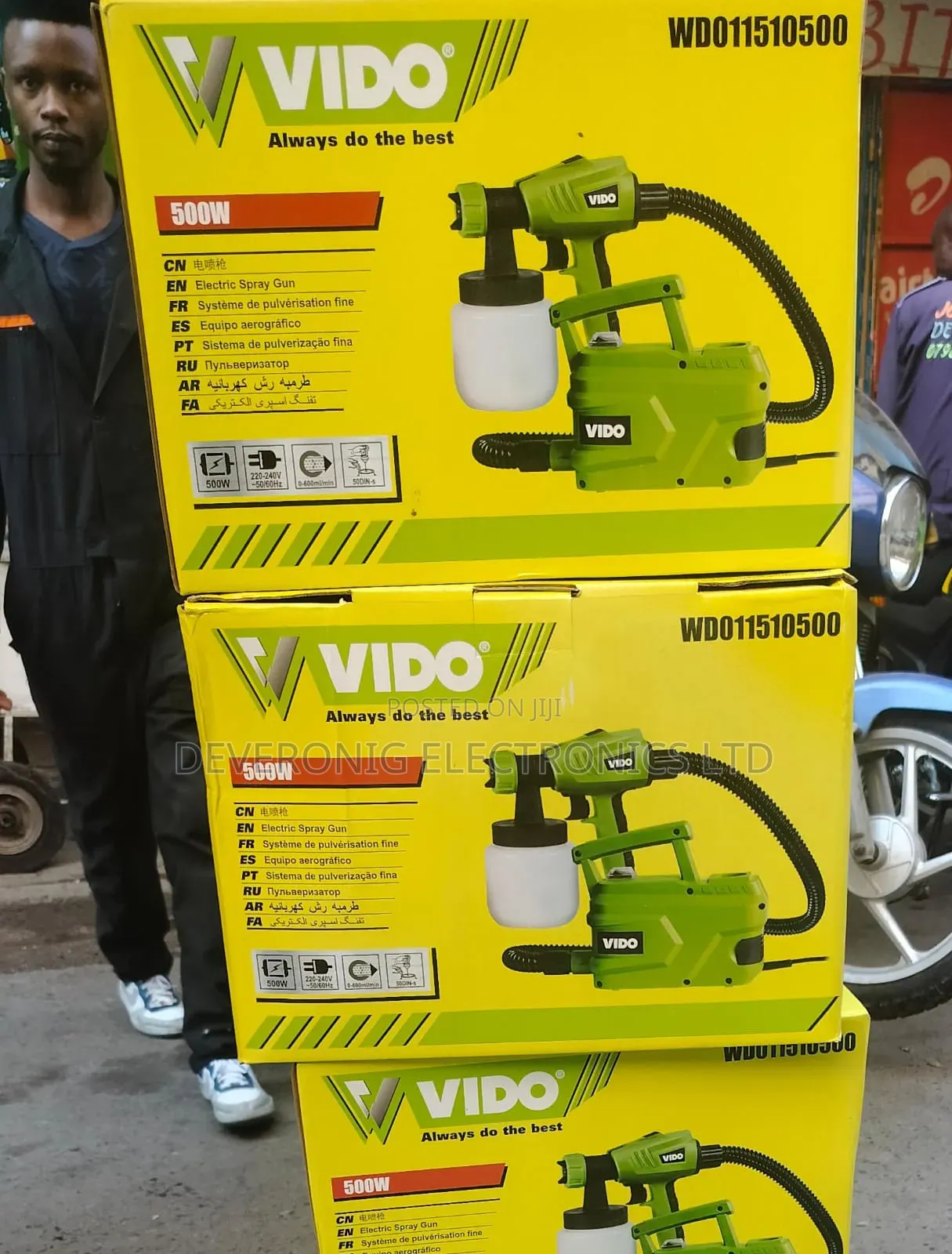 Video Electric Spray Gun