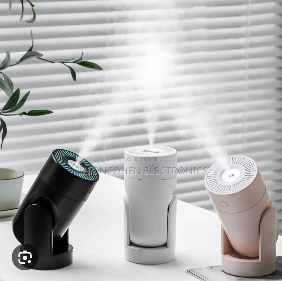 7 Lights Adjustable Angle 220ml Shaking Head Humidifier Now Available