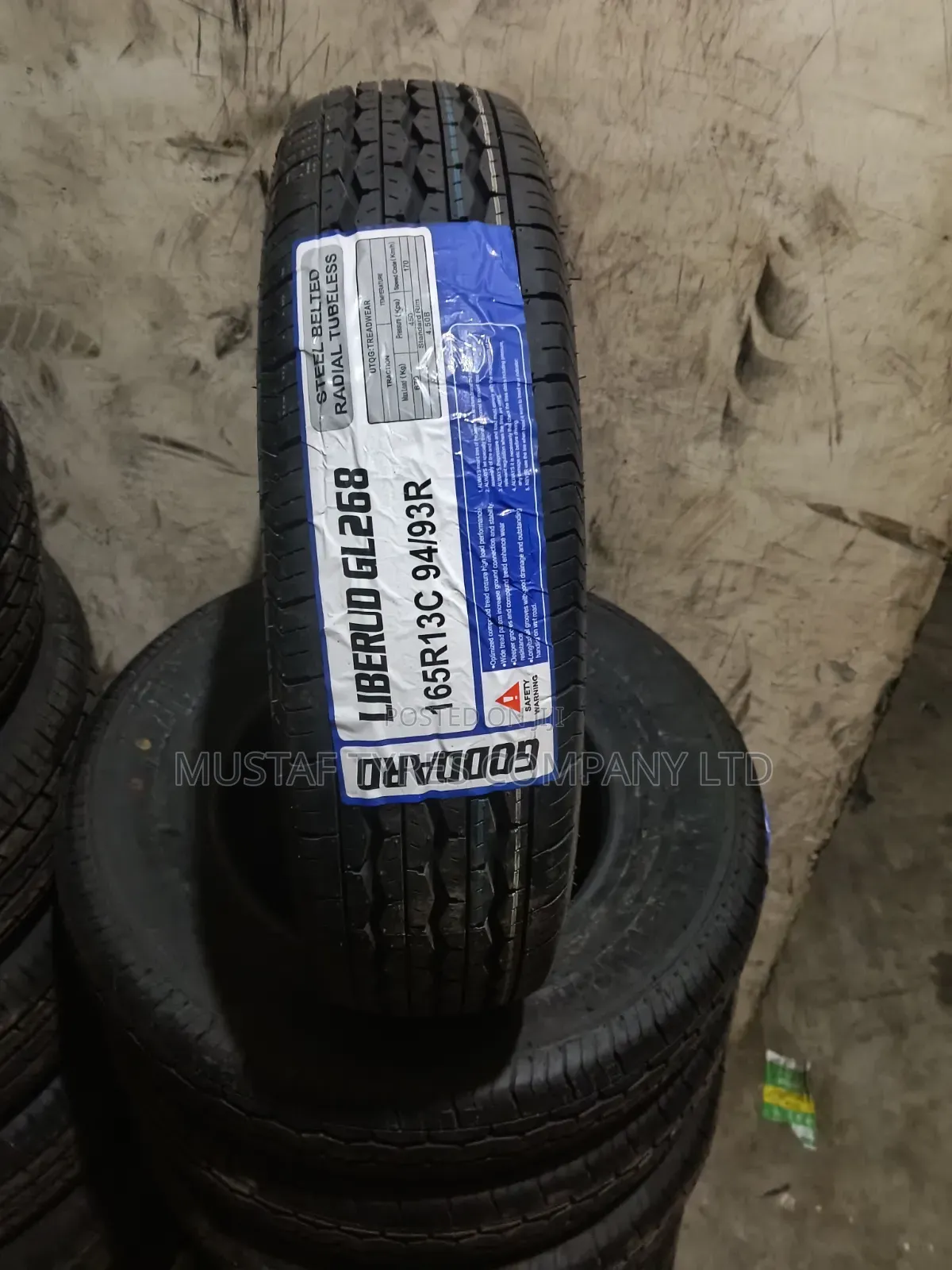 Goodard 163R13c. 8PR